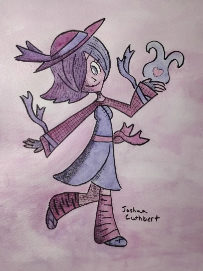 Purple Lady